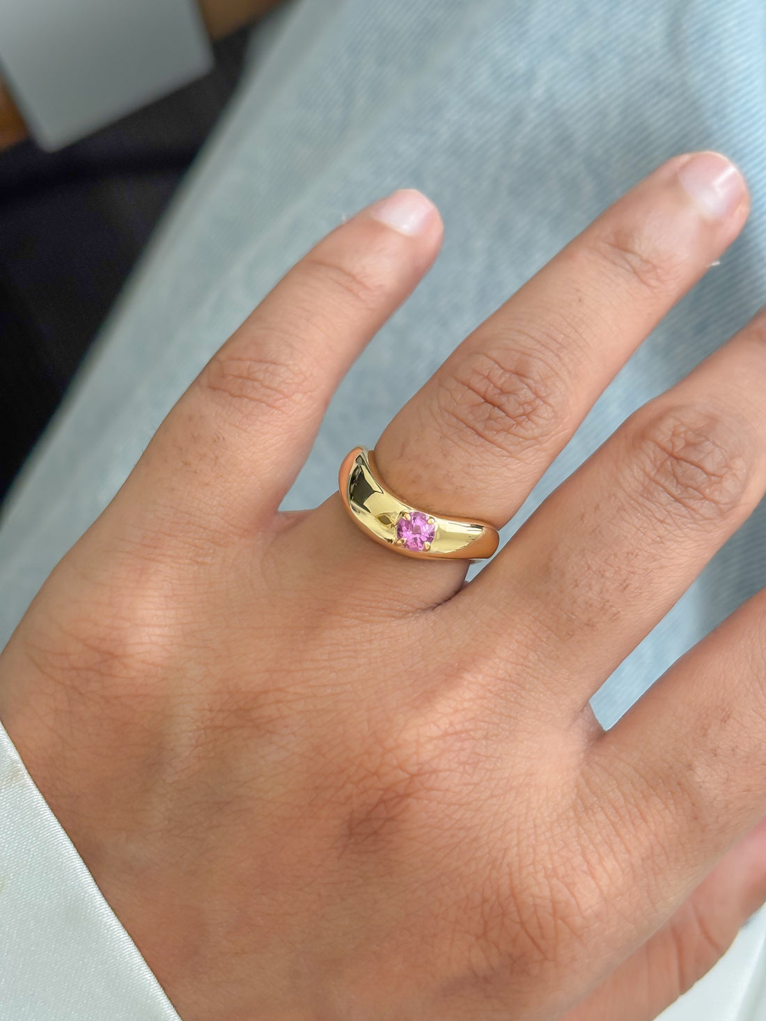 JPRG-5750/13548 Pink Sapphire Ring | 18K