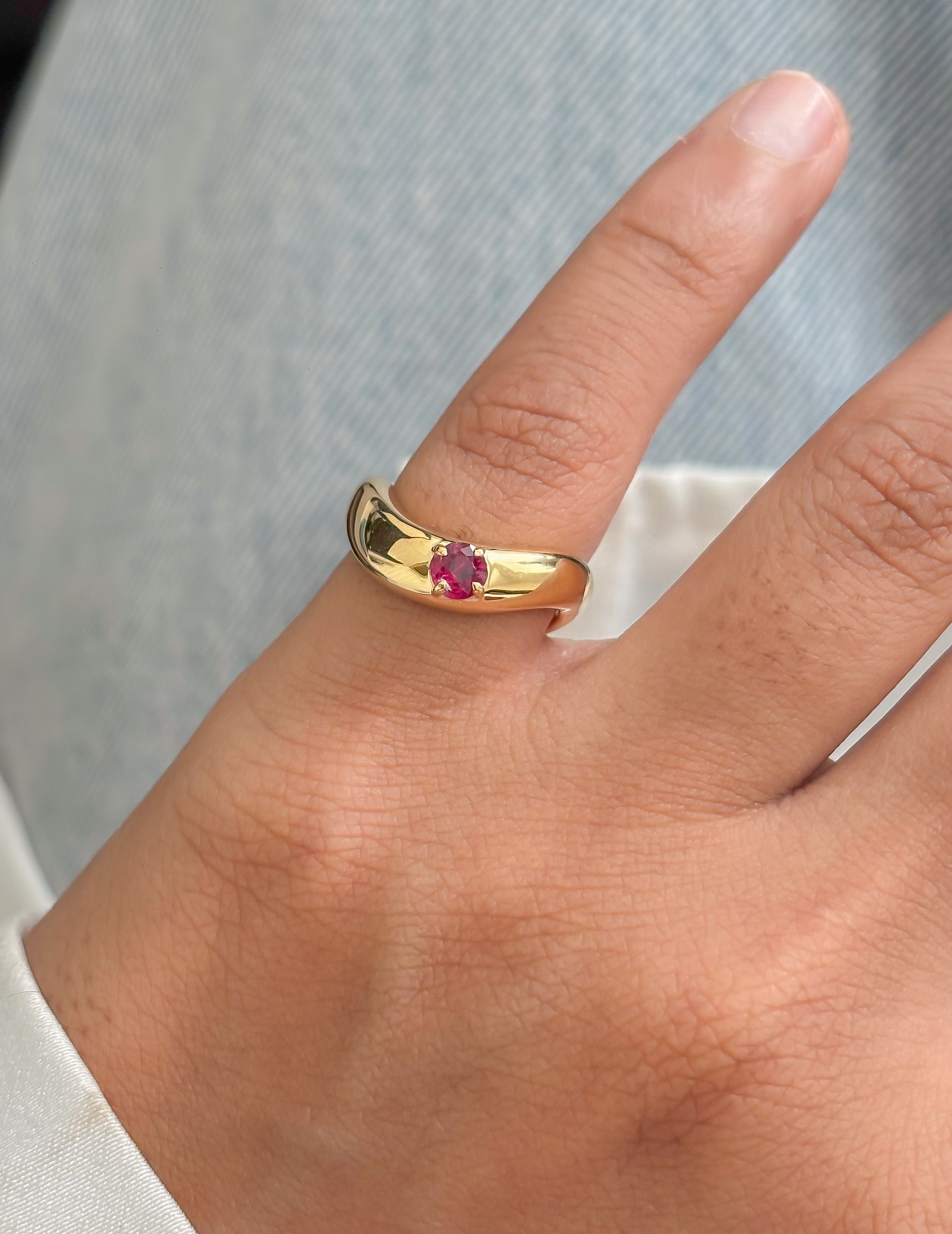 JPRG-5751/13549 Ruby Ring | 18K
