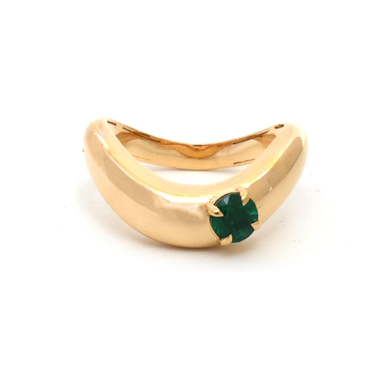 JPRG-5752/13550 Emerald Ring | 18K