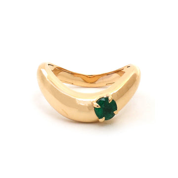 JPRG-5753/13551 Emerald Ring | 18K