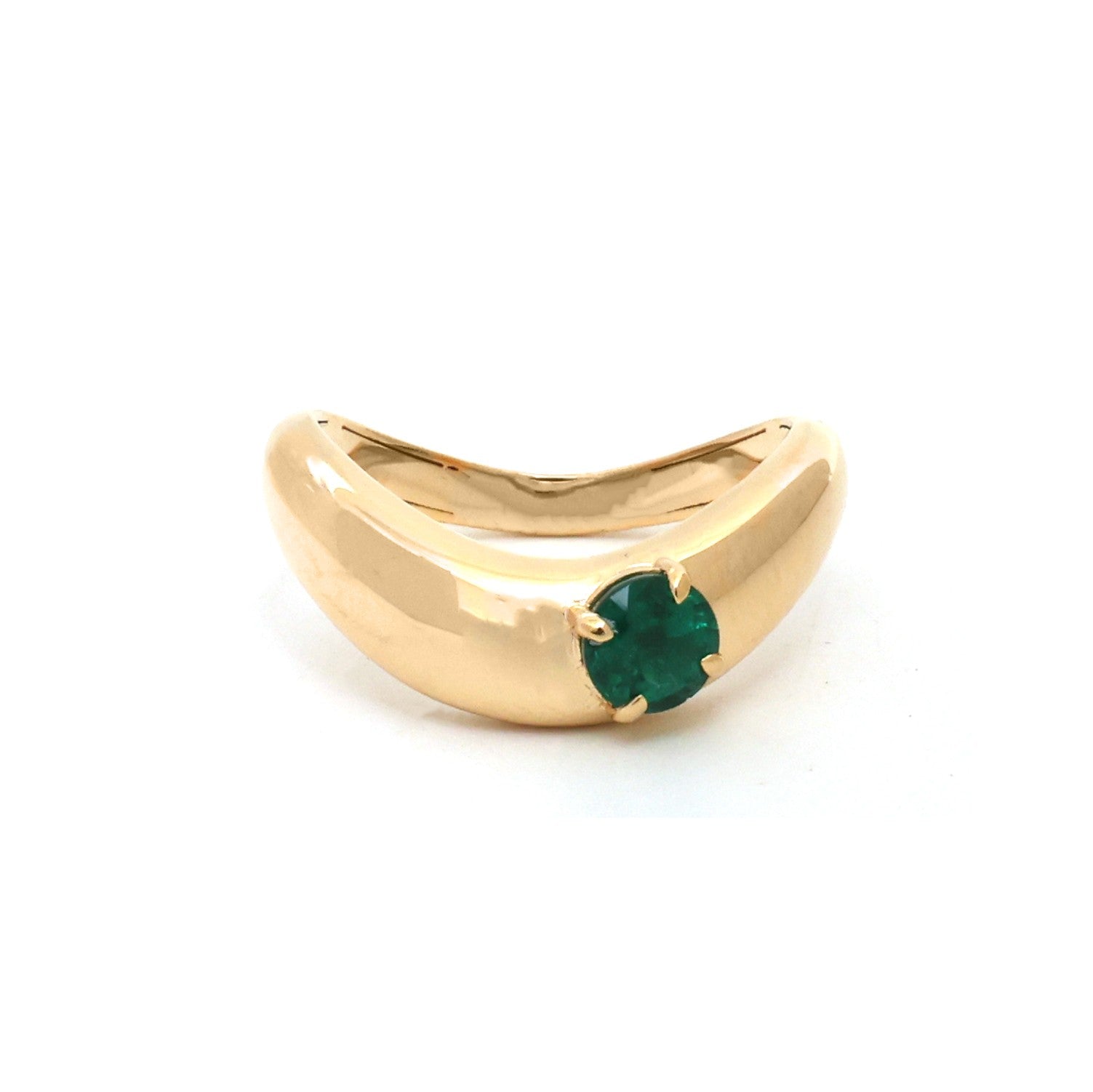 JPRG-5754/13552 Emerald Ring | 18K
