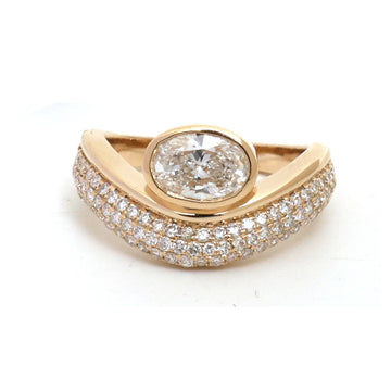 JPRG-5757/13577 Lab Grown Diamond Ring | 14K