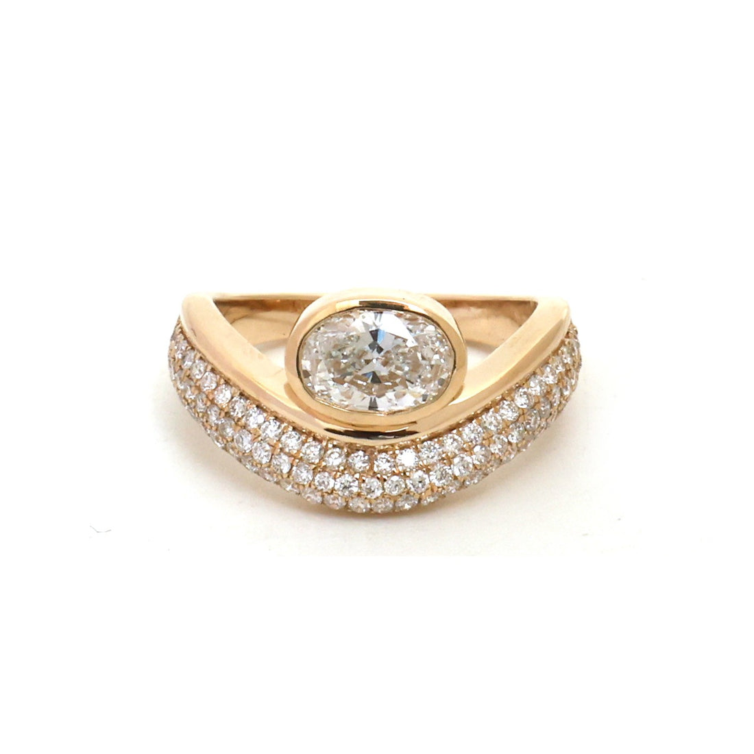 JPRG-5764/13584 Lab Grown Diamond Ring | 14K