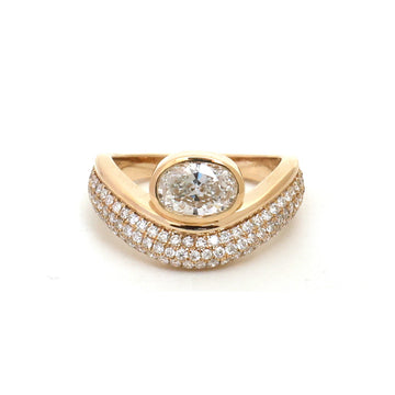 JPRG-5764/13584 Lab Grown Diamond Ring | 14K