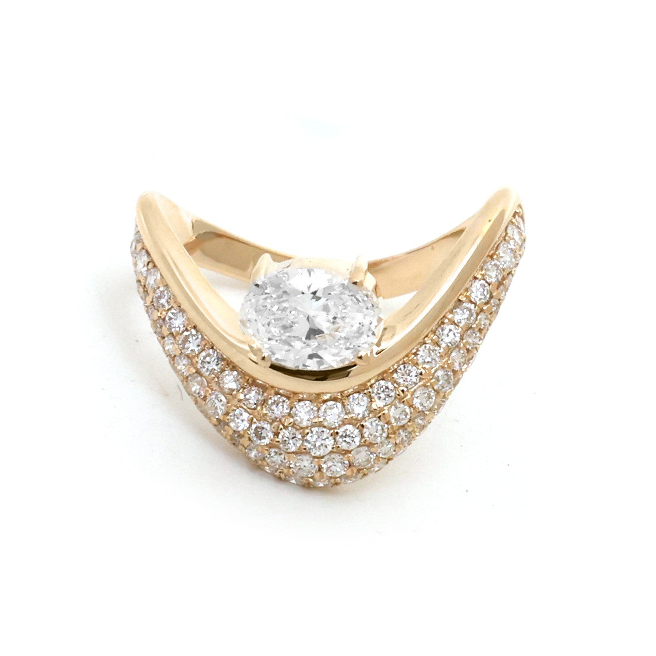 JPRG-5766/13586 Lab Grown Diamond Ring | 14K