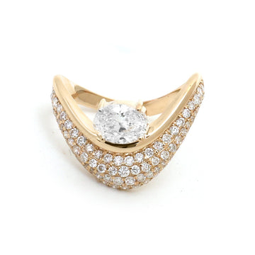 JPRG-5766/13586 Lab Grown Diamond Ring | 14K