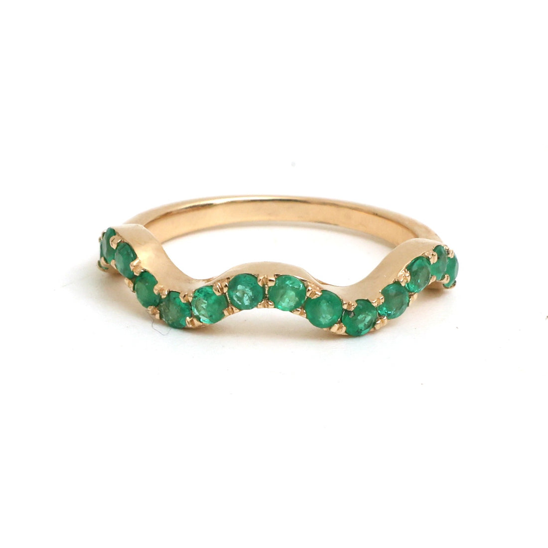 JPRG-5768/13620 Emerald Ring | 14K