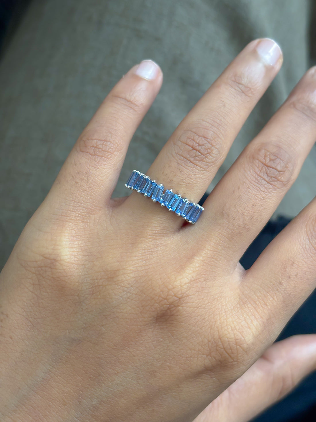JPRG-5769/13621 Blue Sapphire Ring | 14K