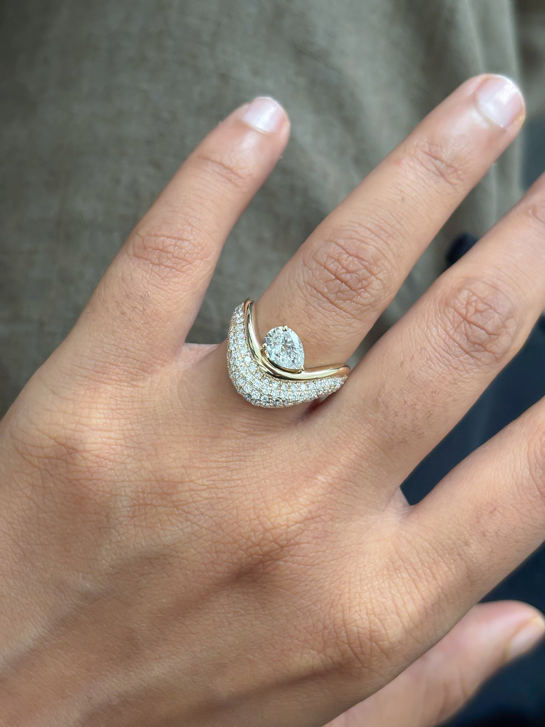 JPRG-5772/13624 Lab Grown Diamond Ring | 14K