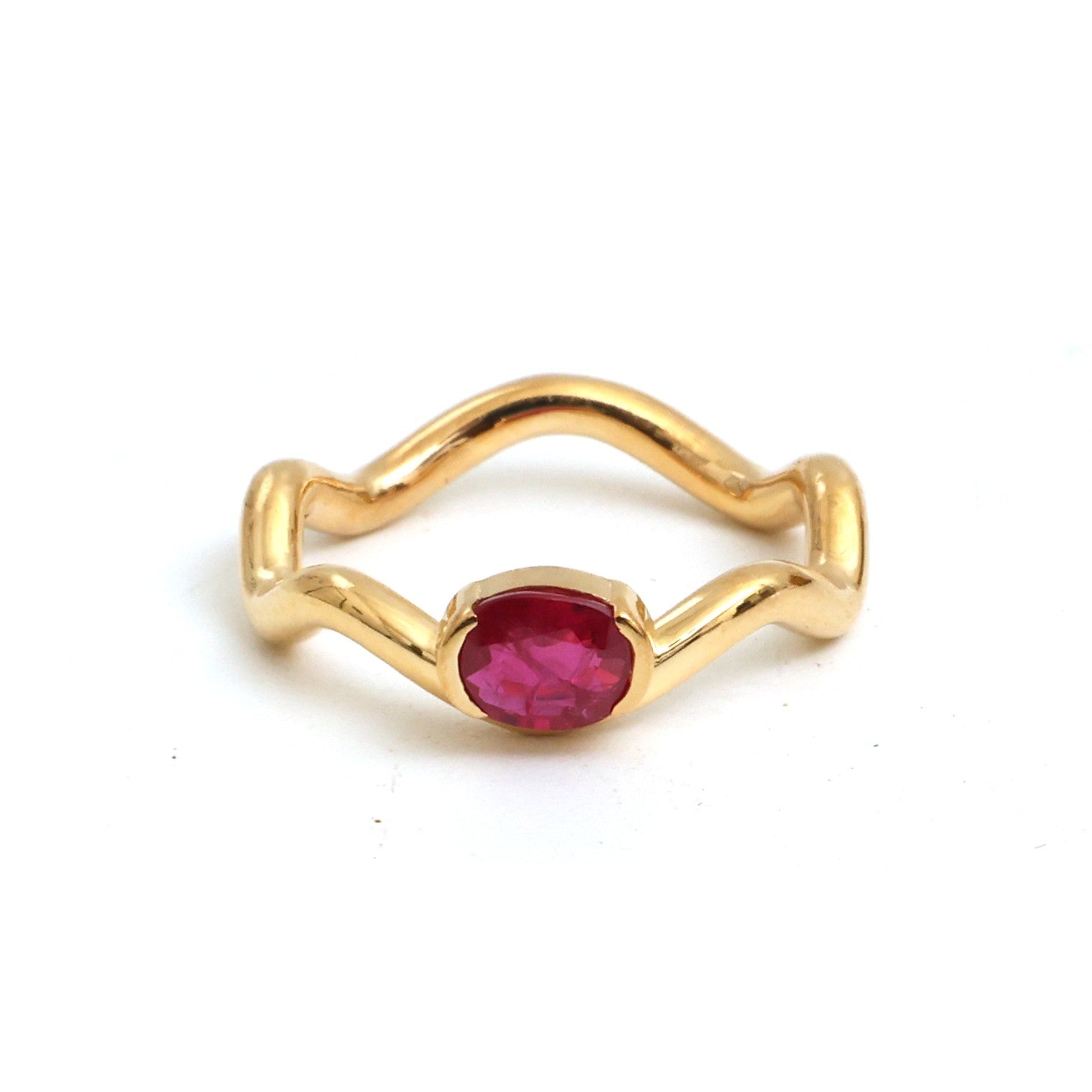 JPRG-5782/13636 Ruby Ring | 18K