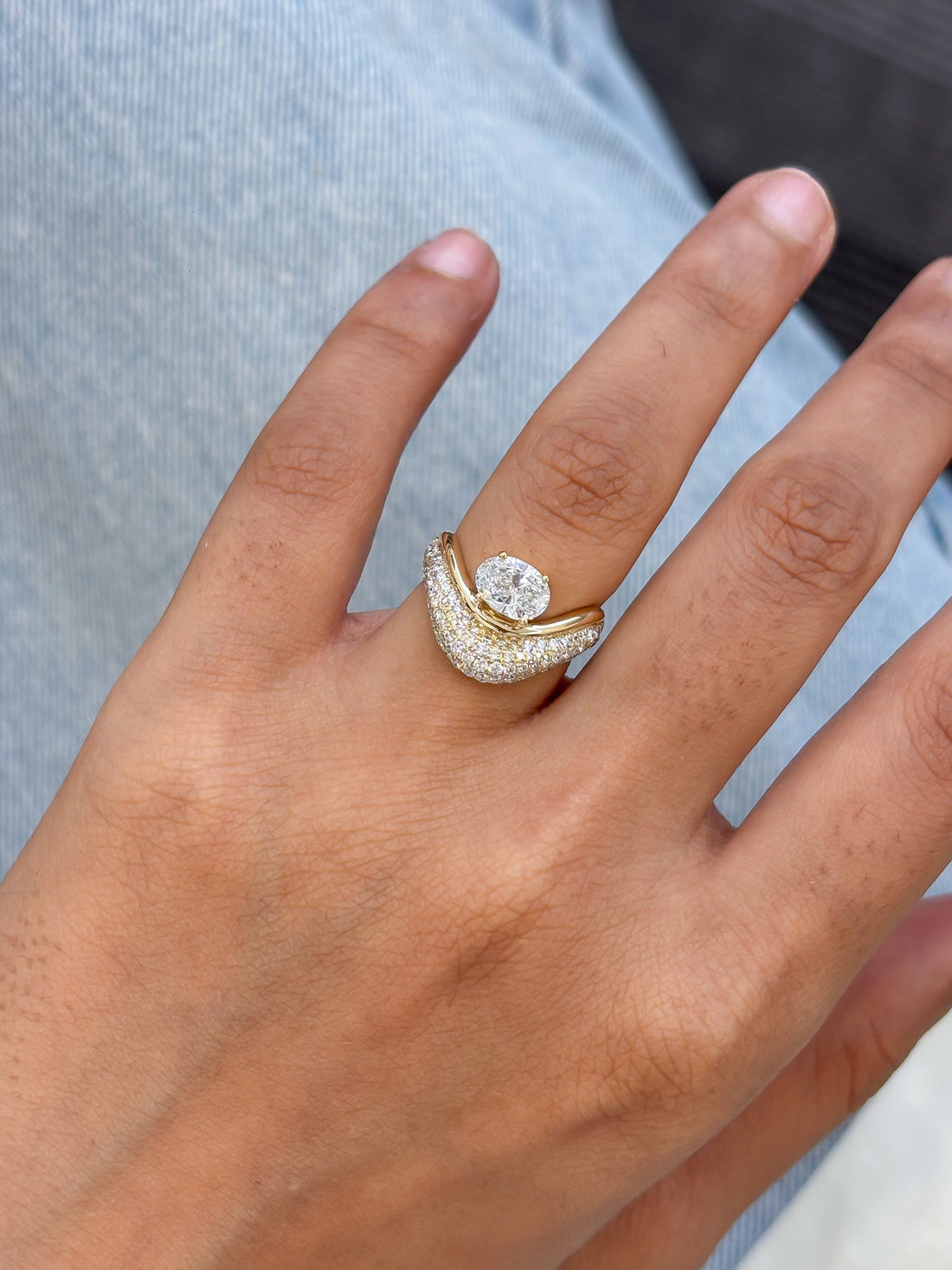 JPRG-5802/13656 Lab Grown Diamond Ring | 14K