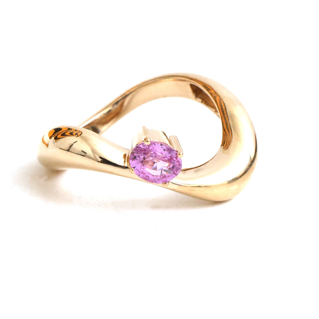 JPRG-5808/13710 Pink Sapphire Ring | 14K
