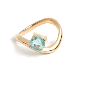 JPRG-5811/13713 Emerald Ring | 14K