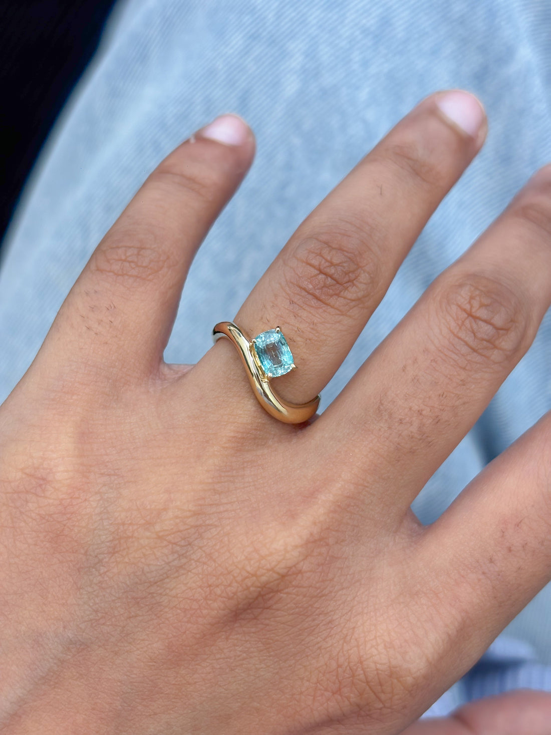JPRG-5813/13715 Emerald Ring | 14K