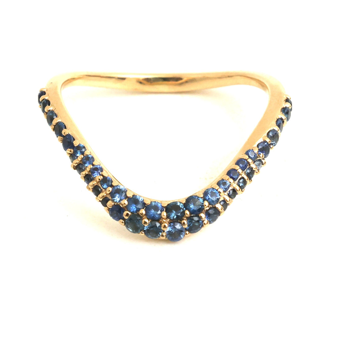 JPRG-5823/13725 Blue Sapphire Ring | 14K