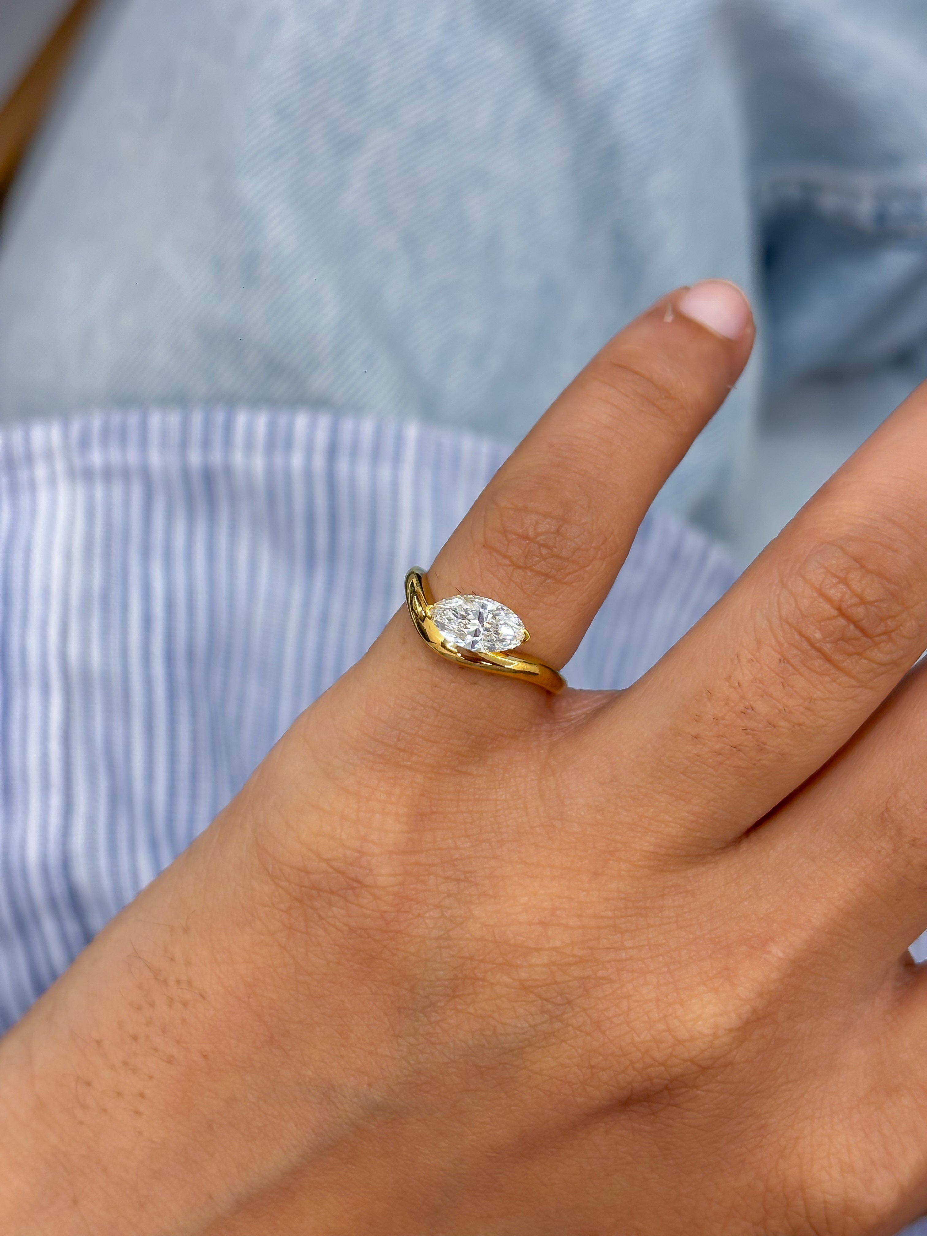 JPRG-5826/13738 Lab Grown Diamond Ring | 14K