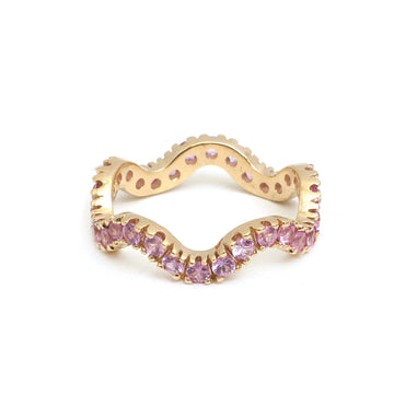 JPRG-5834/13807 Pink Sapphire Ring | 14K