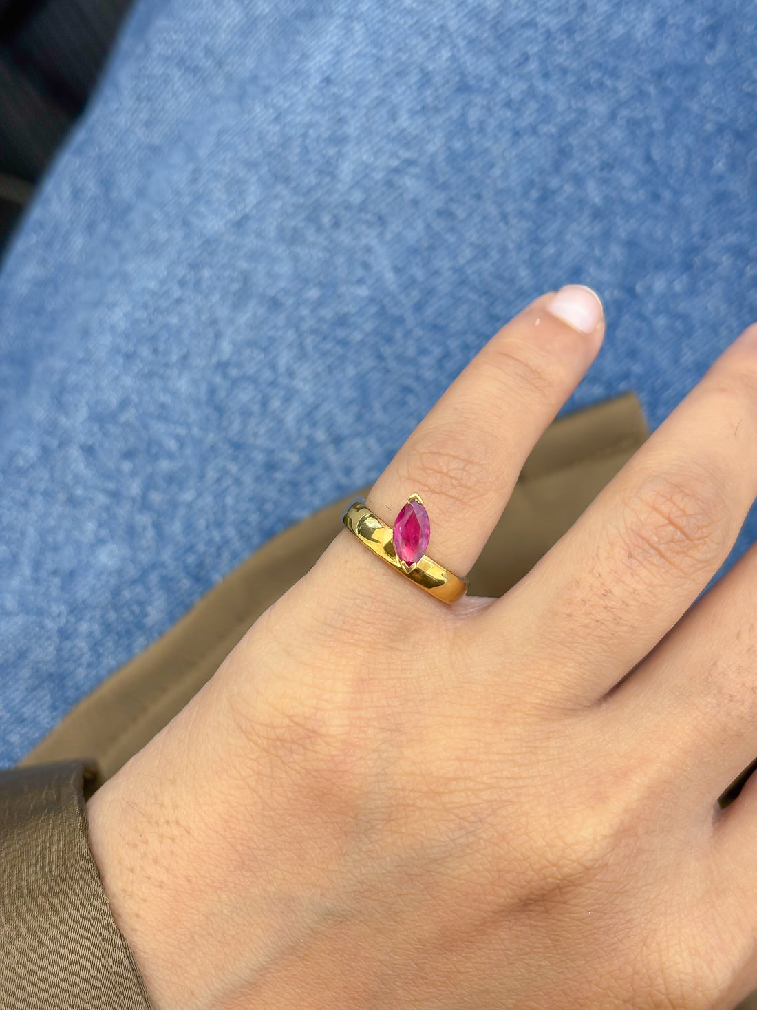 JPRG-5849/13859 Ruby Ring | 18K