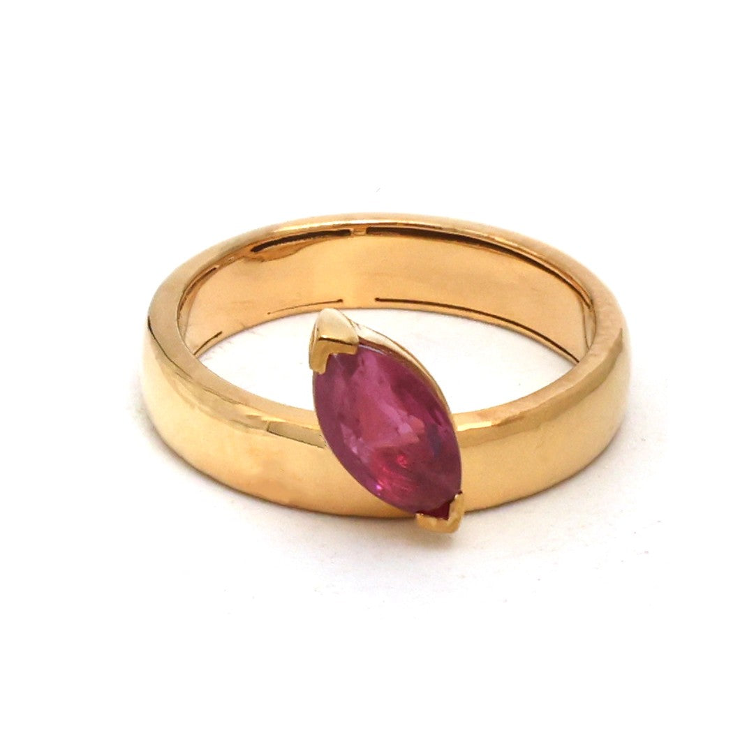 JPRG-5849/13859 Ruby Ring | 18K