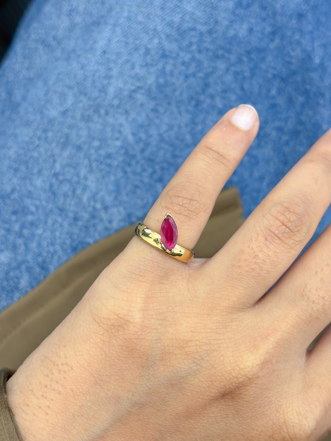JPRG-5850/13860 Ruby Ring | 18K
