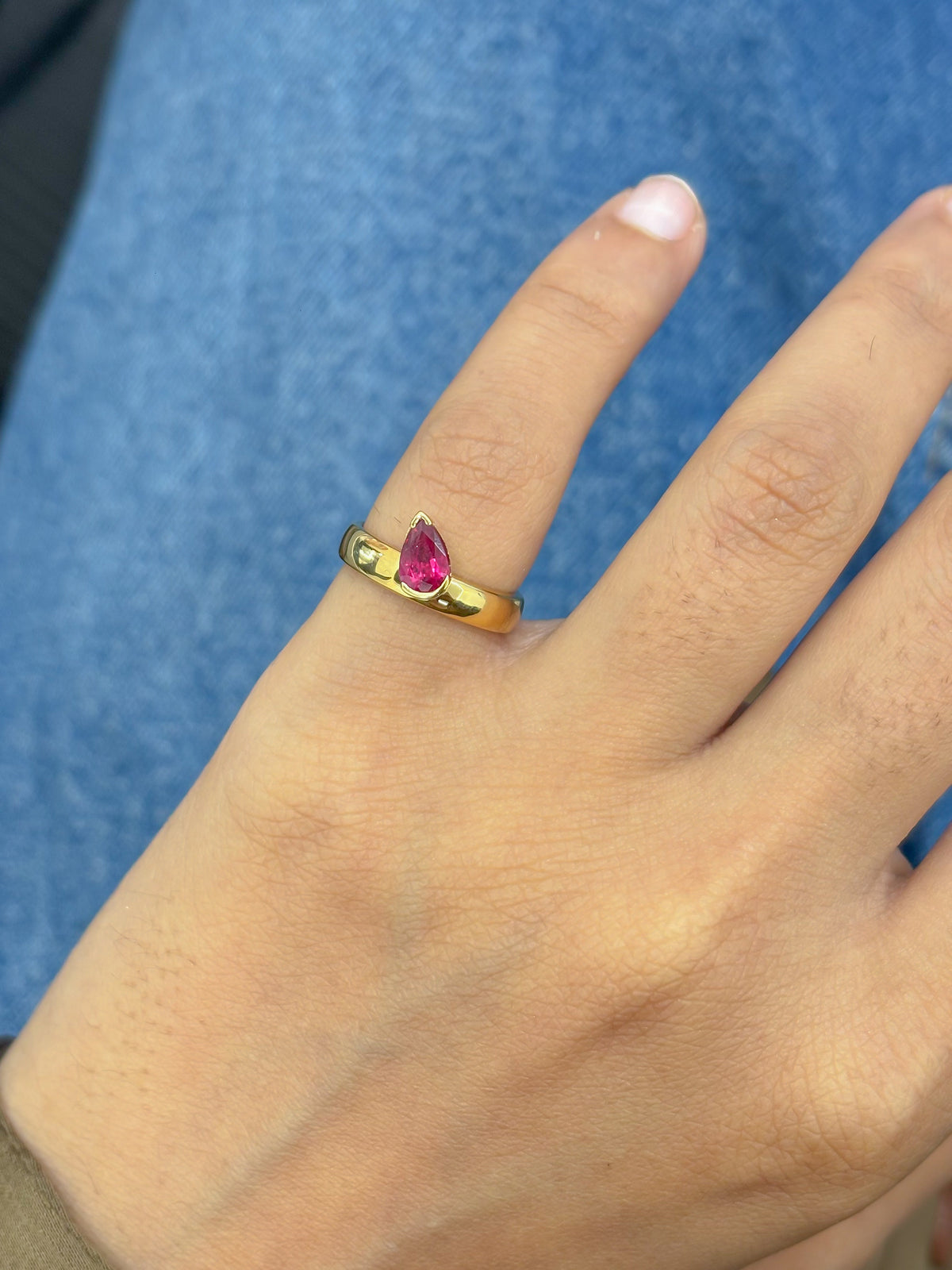 JPRG-5851/13861 Ruby Ring | 18K