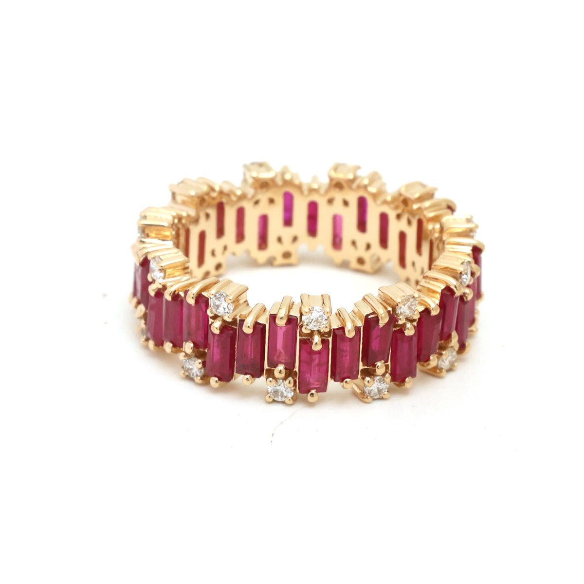 JPRG-5861/13883 Ruby Diamond Ring | 18K