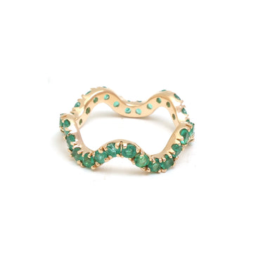 JPRG-5875/13934 Emerald Ring | 18K