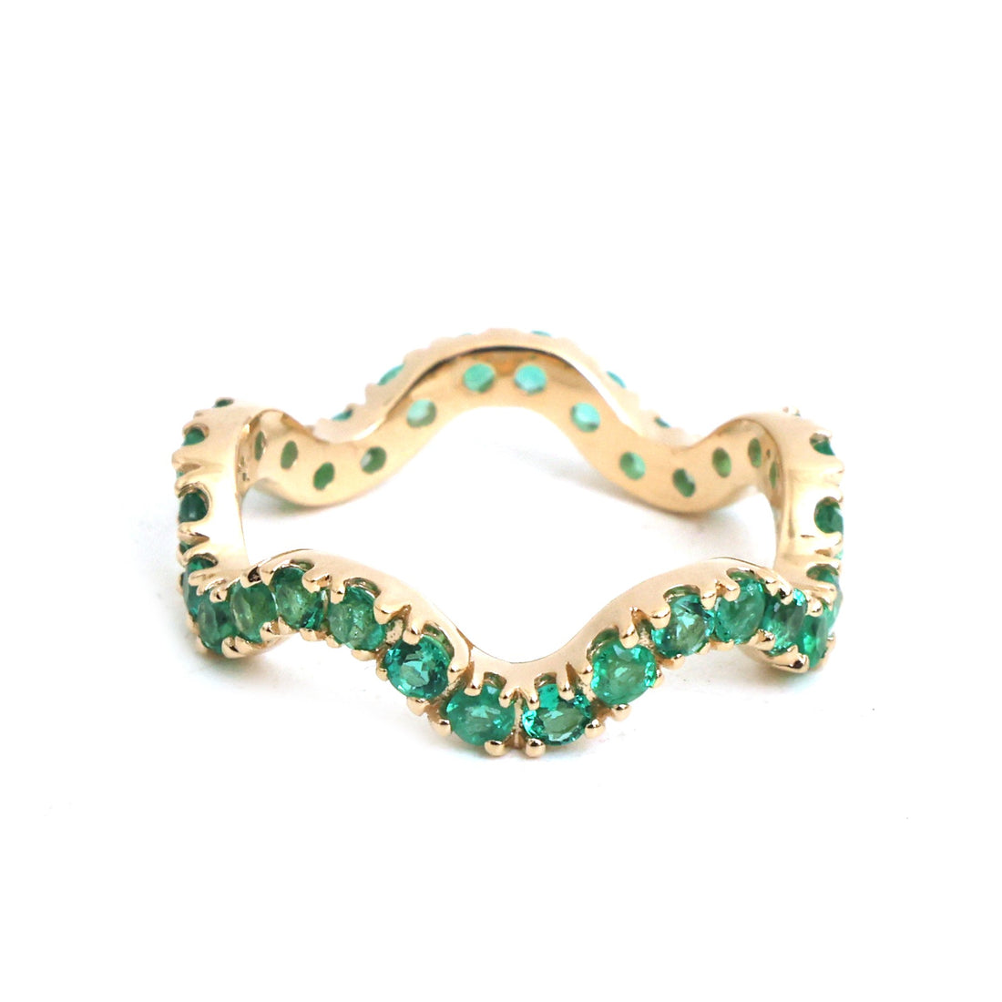 JPRG-5893/13993 Emerald Ring | 14K