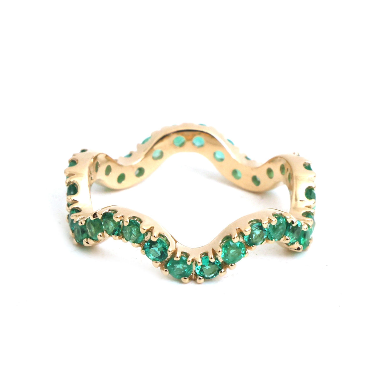 JPRG-5893/13993 Emerald Ring | 14K