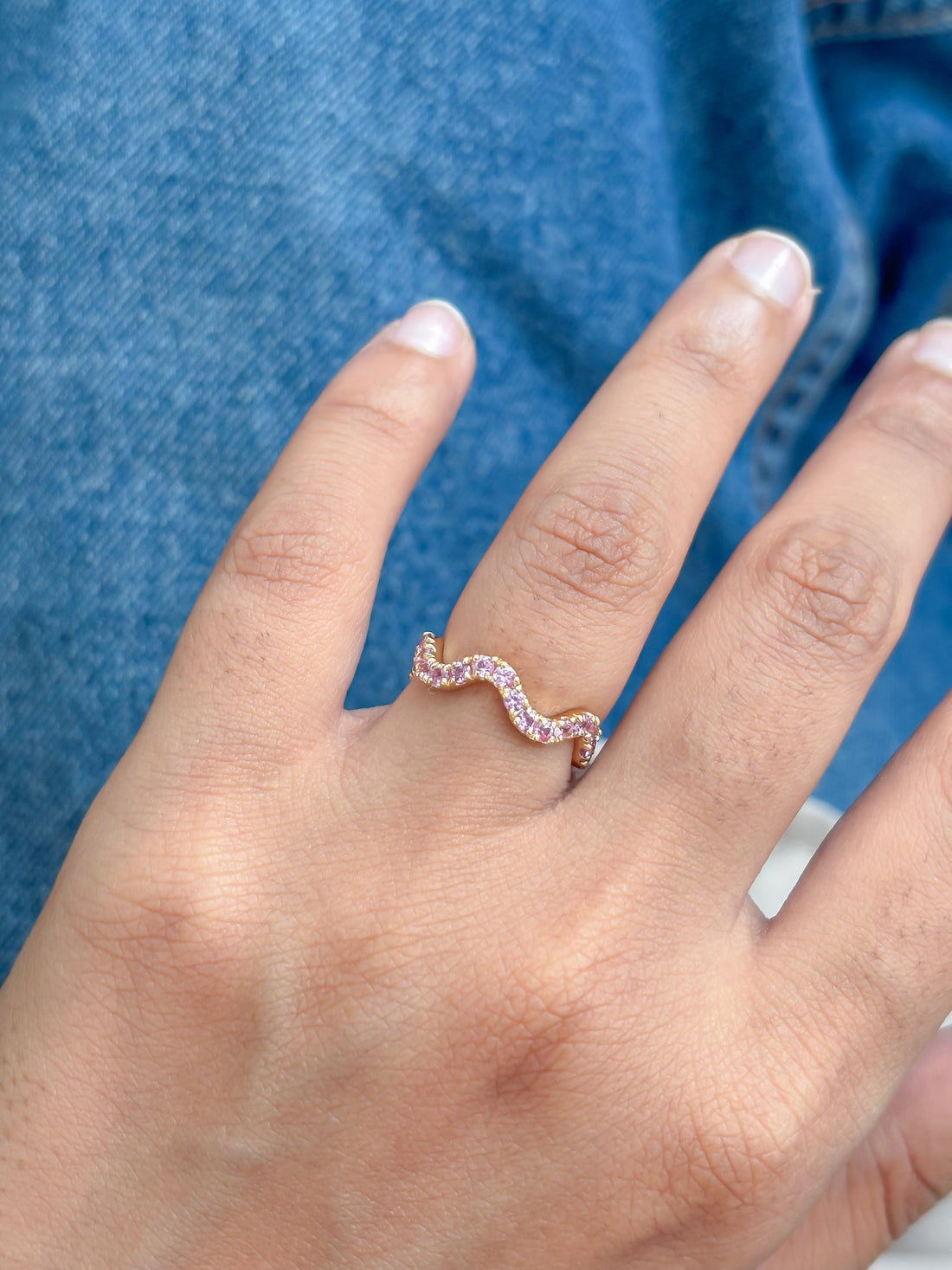 JPRG-5894/13994 Pink Sapphire Ring | 18K