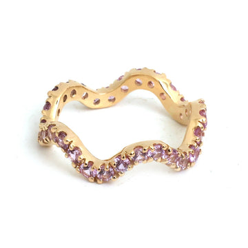 JPRG-5894/13994 Pink Sapphire Ring | 18K