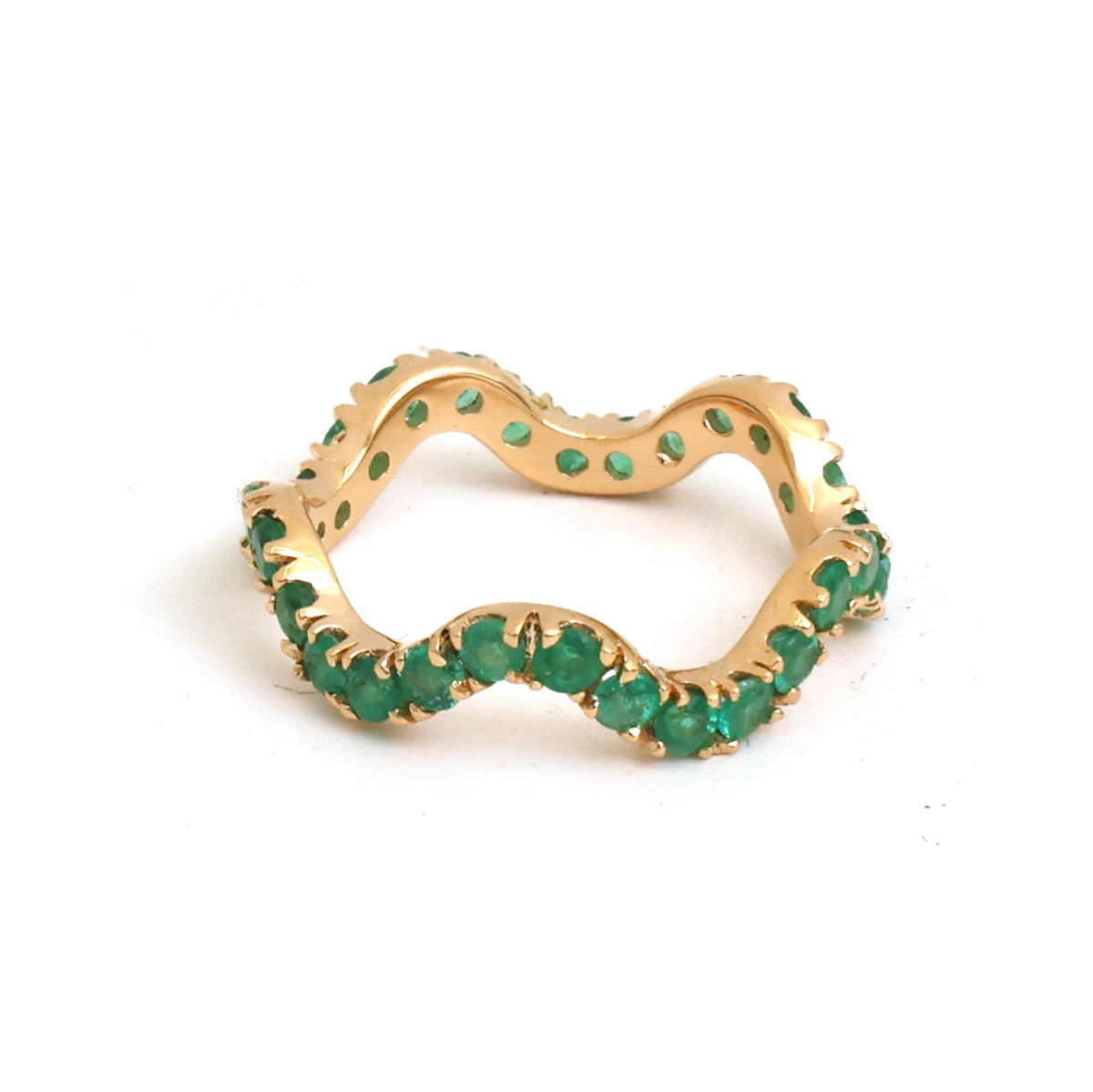 JPRG-5908/14124 Emerald Ring | 18K