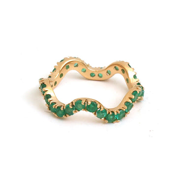 JPRG-5908/14124 Emerald Ring | 18K