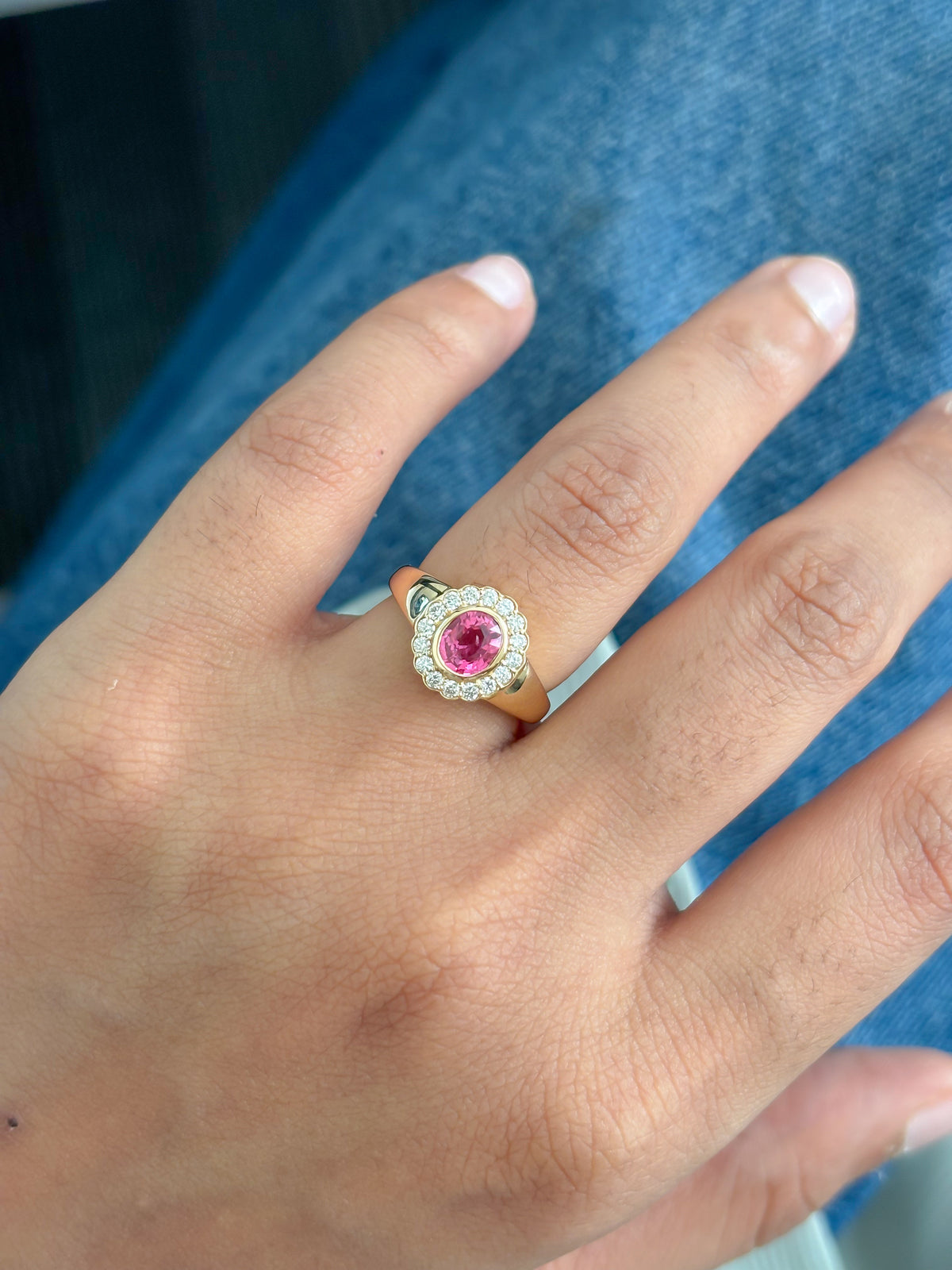 JPRG-5914/14217 Spinal Diamond Ring | 18K