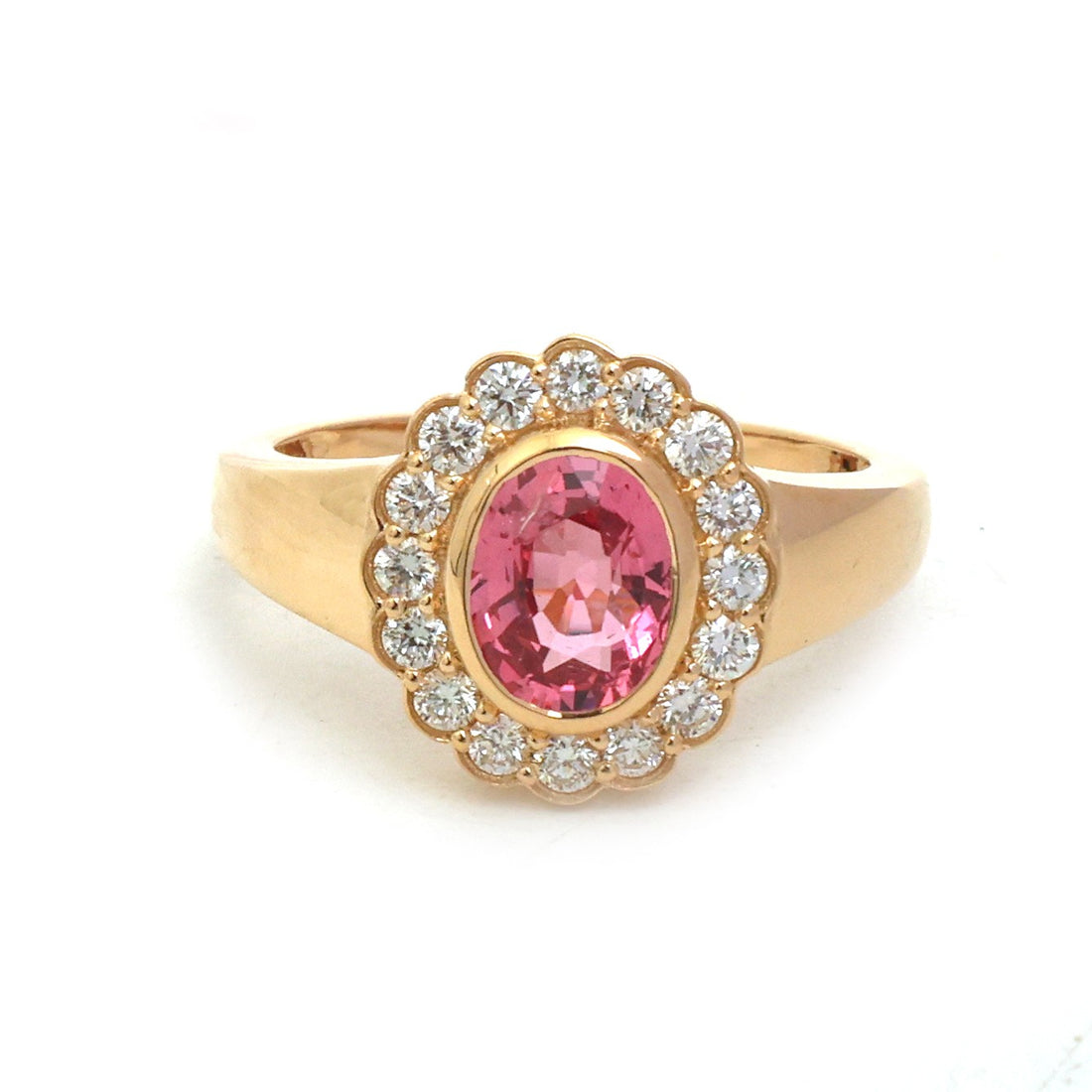 JPRG-5916/14219 Spinal Diamond Ring | 18K