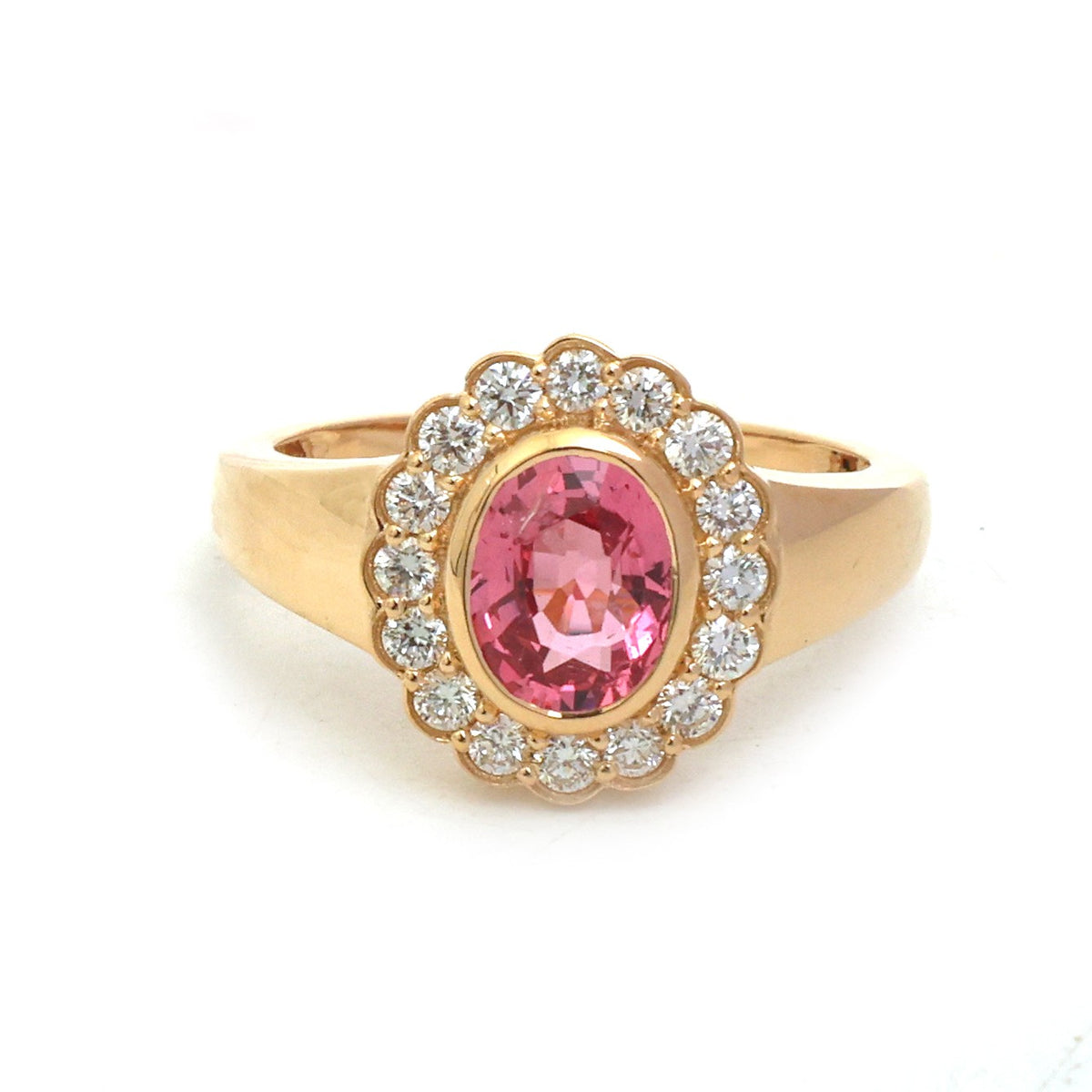 JPRG-5916/14219 Spinal Diamond Ring | 18K