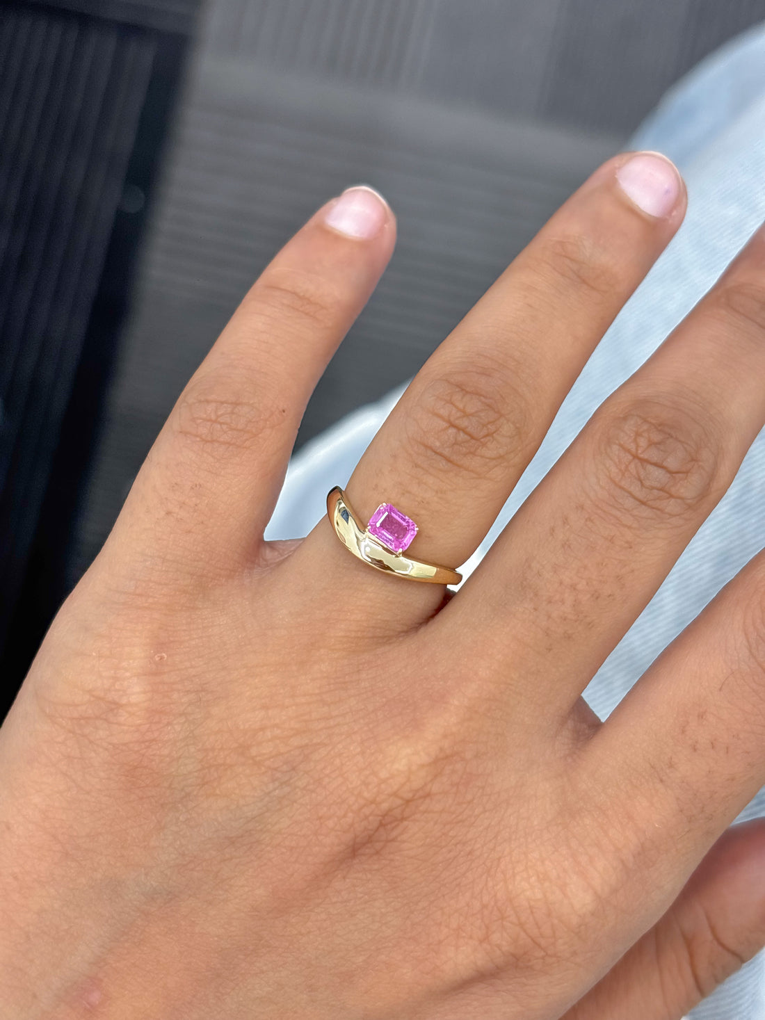 JPRG-5931/14391 Pink Sapphire Ring | 14K