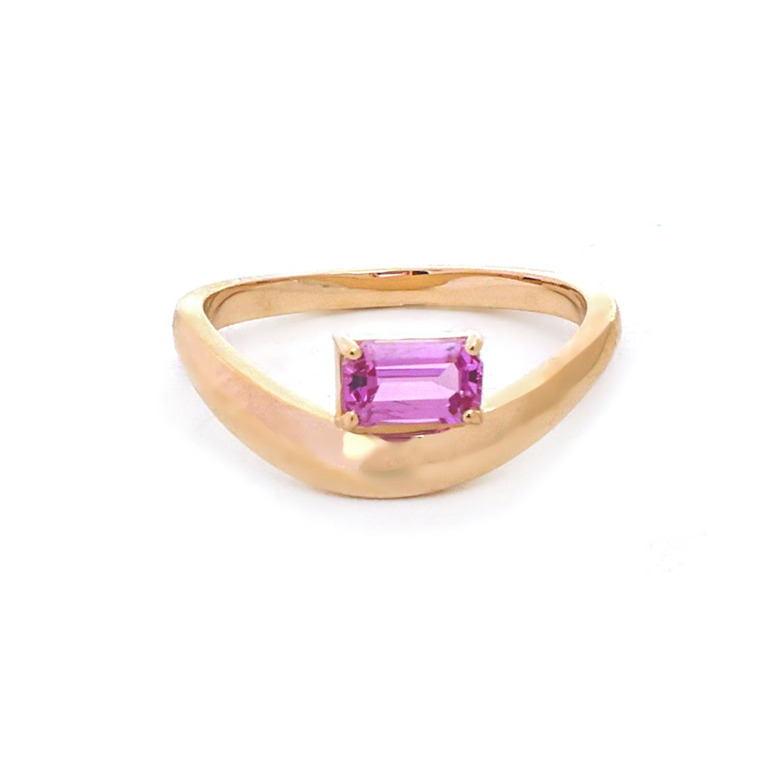 JPRG-5931/14391 Pink Sapphire Ring | 14K