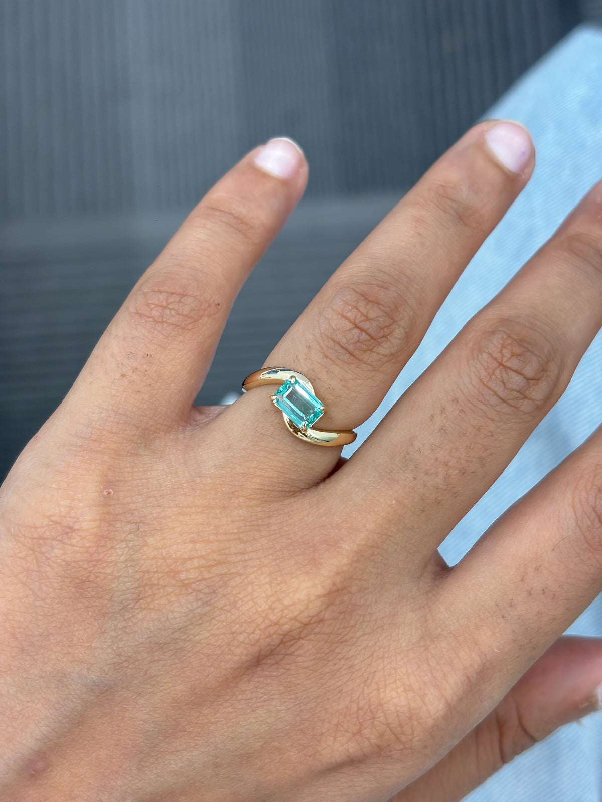 JPRG-5933/14393 Emerald Ring | 14K