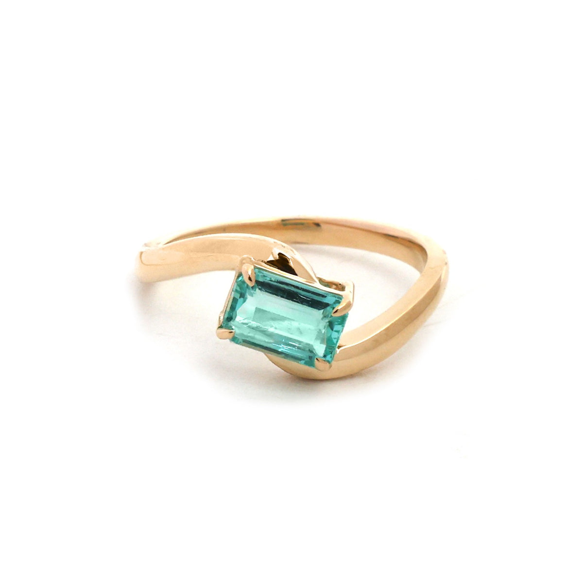 JPRG-5933/14393 Emerald Ring | 14K