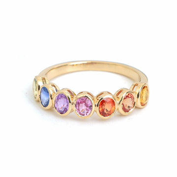 JPRG-5936/14434 Rainbow Sapphire Ring | 14K