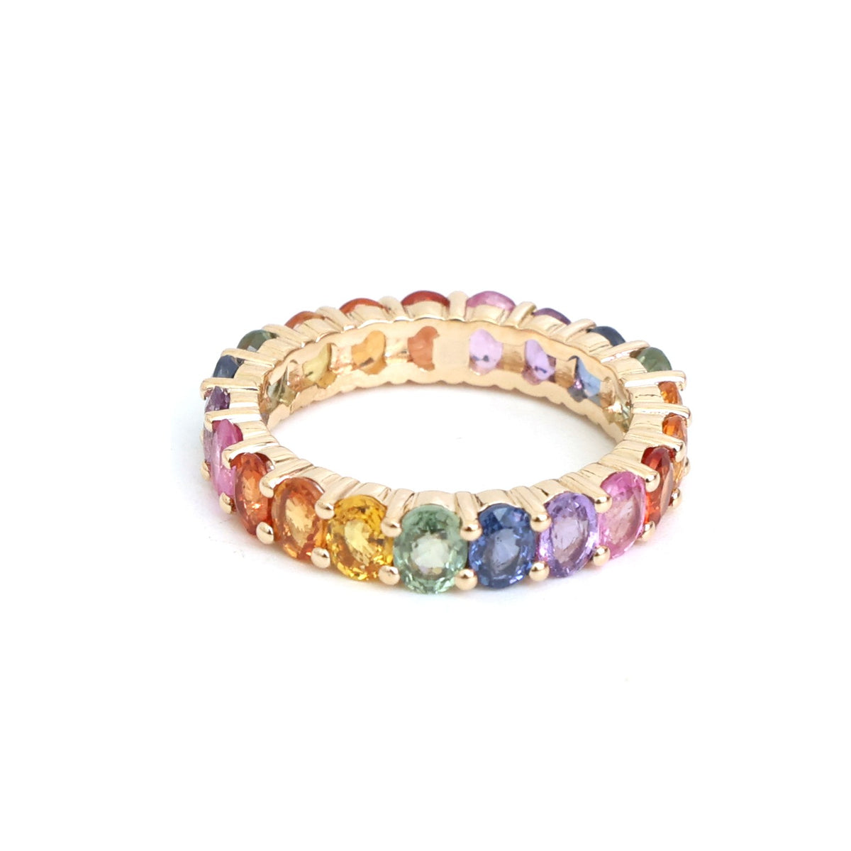 JPRG-5944/14442 Rainbow Sapphire Ring | 14K