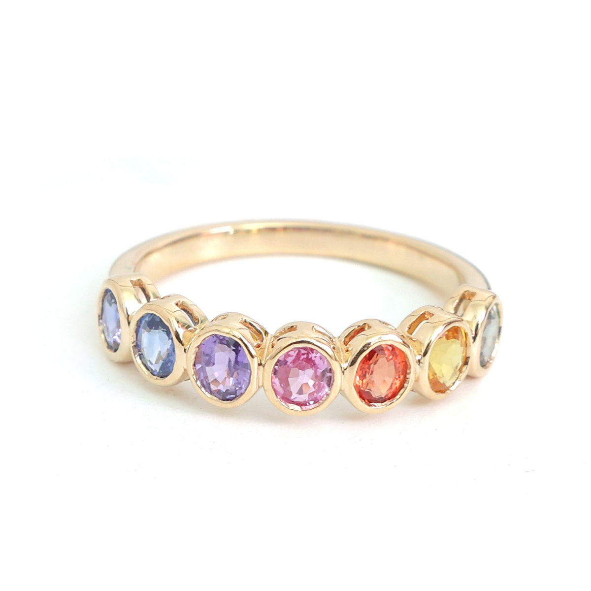 JPRG-5945/14443 Rainbow Sapphire Ring | 14K