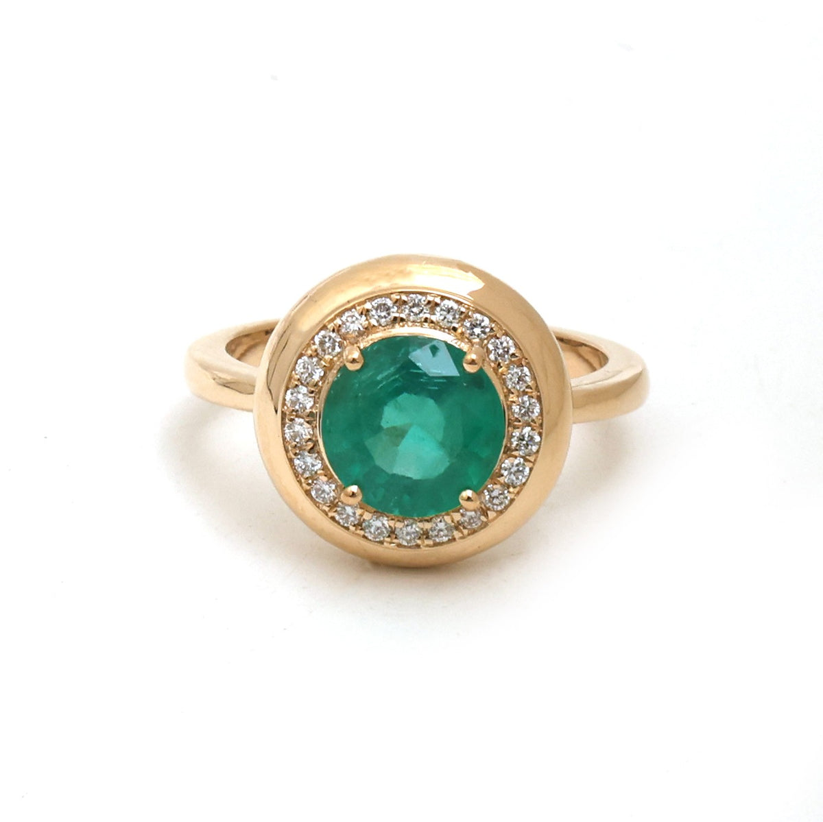 JPRG-5956/14511 Emerald Diamond Ring | 18K