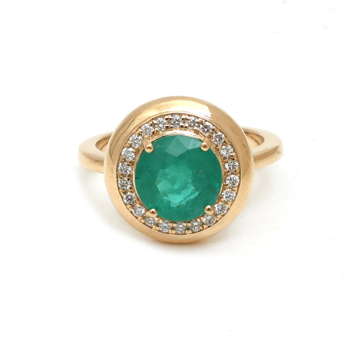 JPRG-5957/14512 Emerald Diamond Ring | 18K