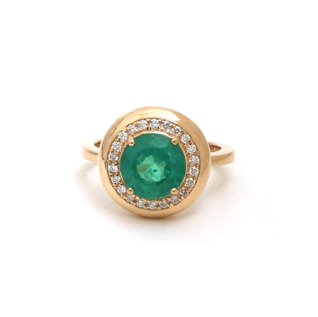 JPRG-5959/14514 Emerald Diamond Ring | 18K