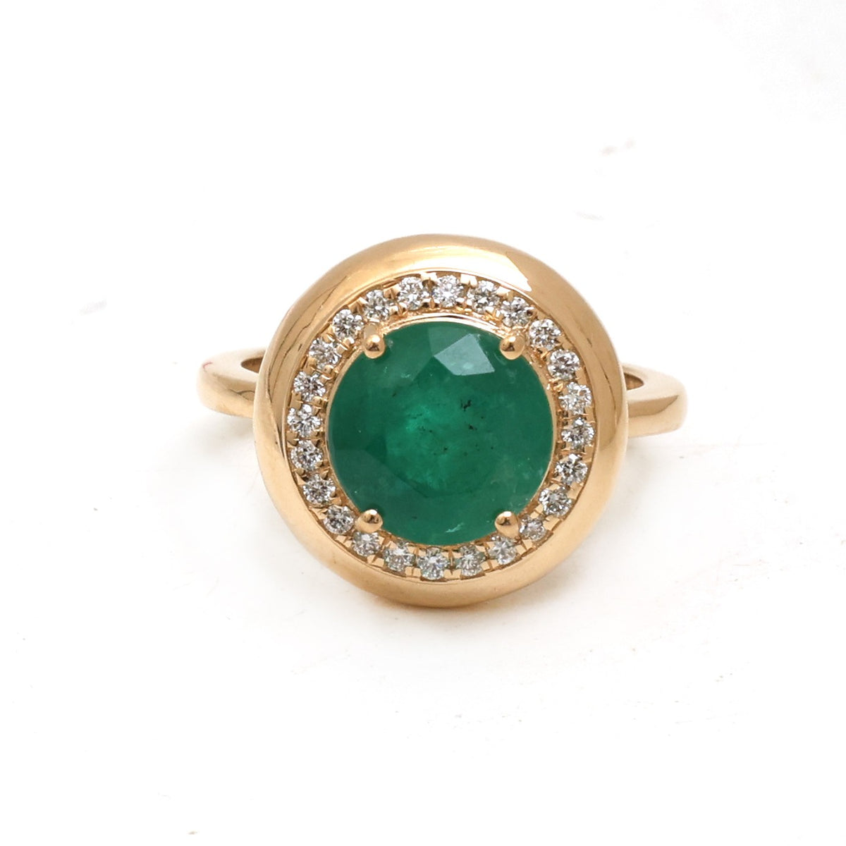 JPRG-5960/14515 Emerald Diamond Ring | 18K