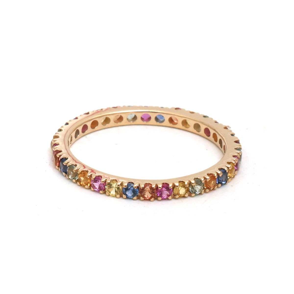 JPRG-5964/14519 Rainbow Sapphire Ring | 14K