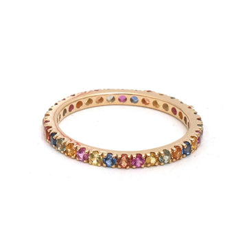JPRG-5964/14519 Rainbow Sapphire Ring | 14K
