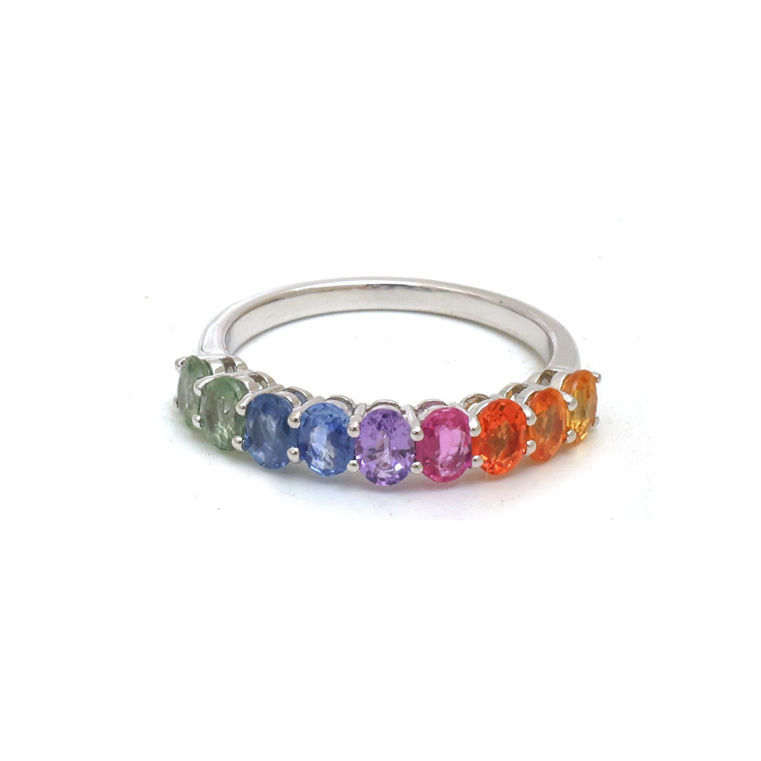 JPRG-5968/14523 Rainbow Sapphire Ring | 14K